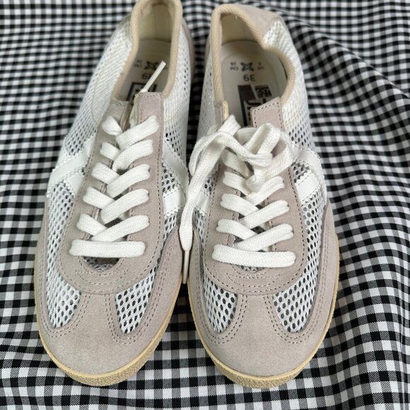 Munich White Low Top Women's Mesh Summer Sneakers Size 39 UK 6 US 8.5 - Picture 2 of 5